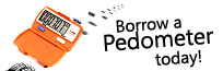 Borrow a Pedometer Today