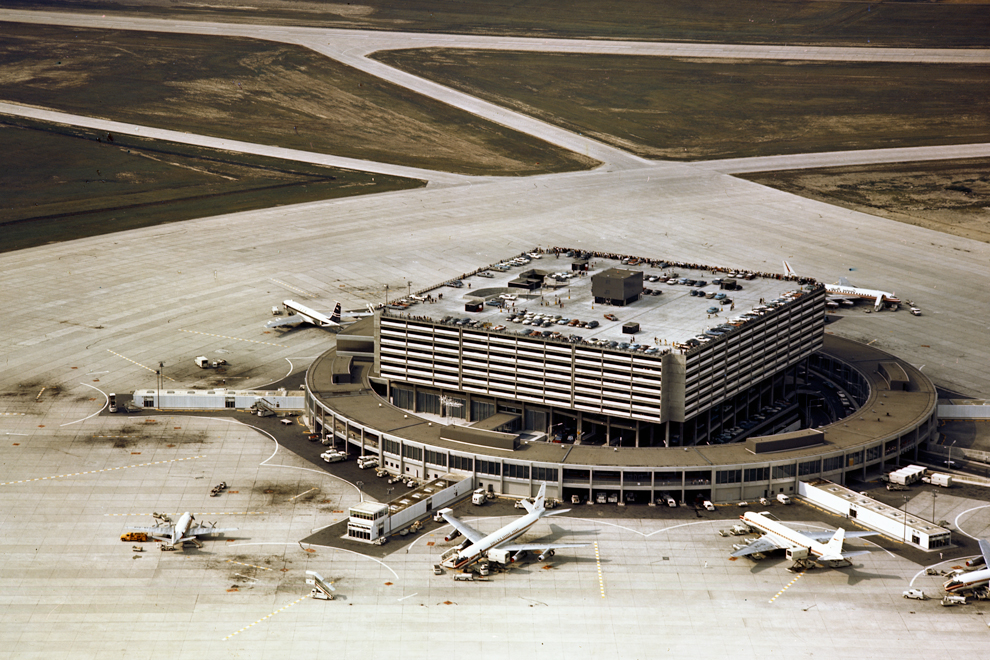 Terminal 1 at Malton Airport in 1967