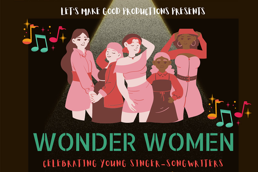 Event graphic for the Wonder Women Concert.