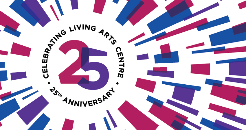 Event graphic for the Living Arts Centre open house.