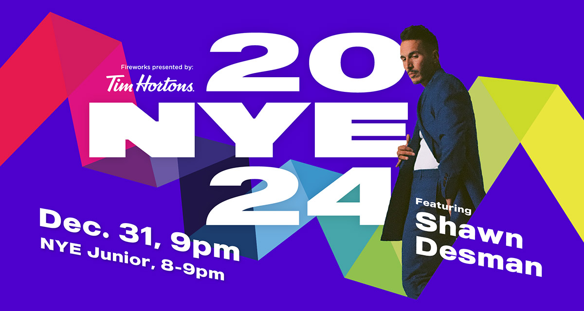 Event graphic for NYE 2024