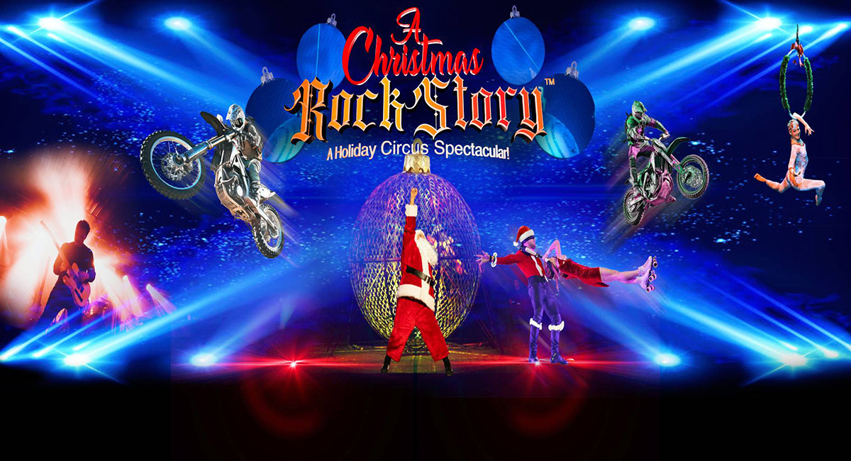 Event graphic for A Christmas RockStory