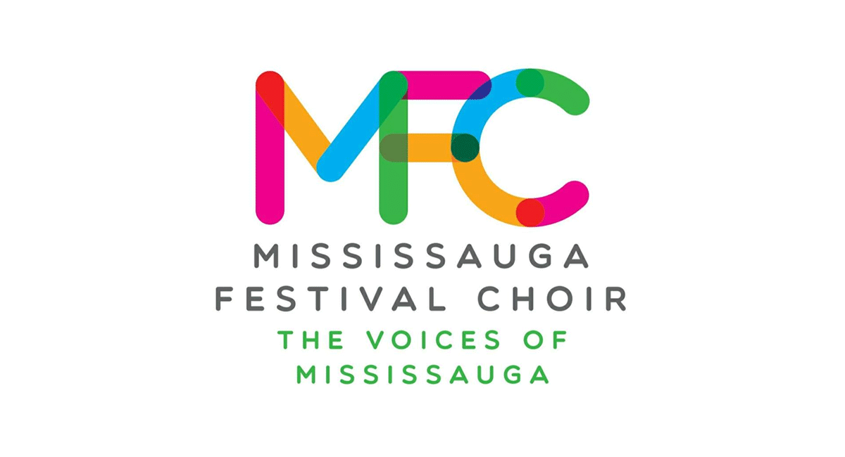 The Mississauga Festival Choir logo against a white background.