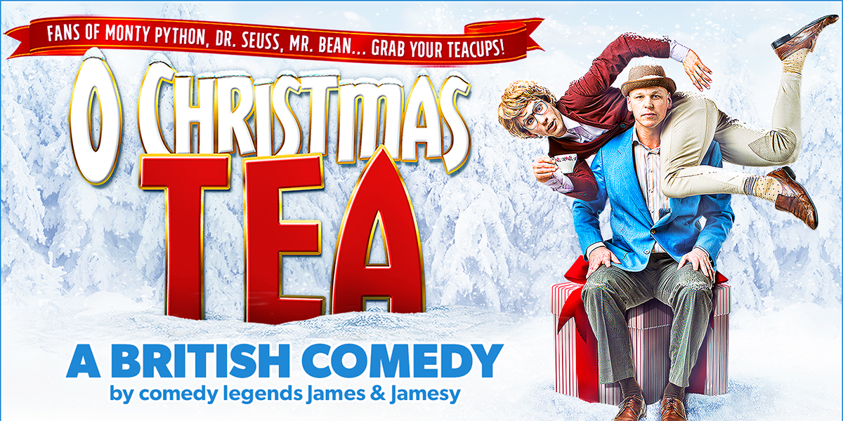 promo image of two characters from O Christmas Tea