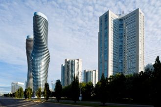 Mississauga Skyline with Absolute Towers