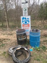 Illegal dumping::: Hyde's Mill Hollow