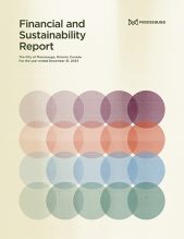 Cover of the 2023 City of Mississauga Financial and Sustainability Report.