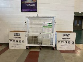 Donation bins