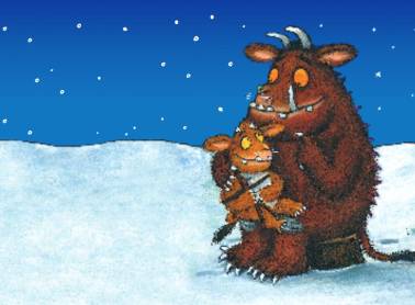 the gruffalo's child character illustration