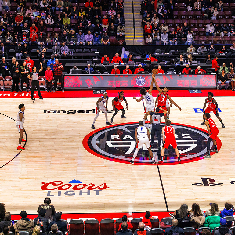 Raptors 905 Black Heritage Month Game