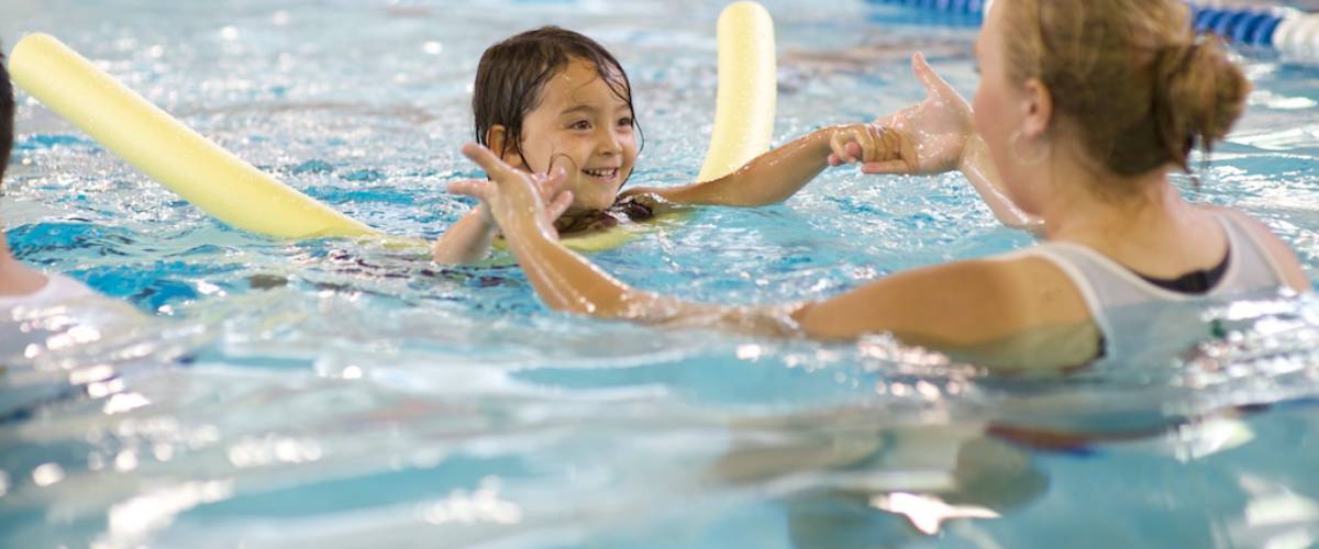 swimming lesson